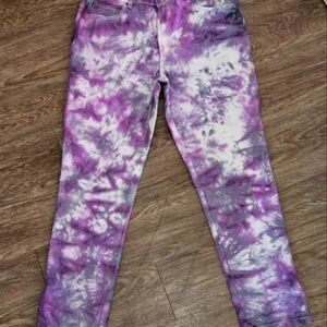 Purple Rain Tye dye pants